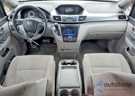 2014 Honda Odyssey Ex z USA, uszkodzony, nr VIN 5FNRL5H40EB053714